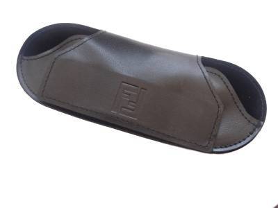 FENDI Designer Sunglasses Case Wallet Black 16cm x 6cm
