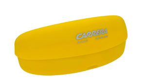 CARRERA Junior Sunglasses Case Yellow Childrens Kids 15cm x 5cm x 4cm