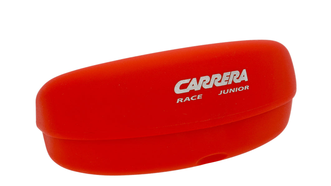 CARRERA Junior Sunglasses Case Red Childrens Kids 15cm x 5cm x 4cm