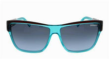 Load image into Gallery viewer, CARRERA 42 7J5 NM Sunglasses + Case Turquoise / Grey Wayfarer