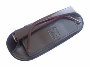 FENDI Designer Sunglasses Case Wallet Black 16cm x 6cm