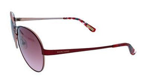 GUESS by MARCIANO GM 714 BUR-52 Ladies Designer Sunglasses + Case, Cloth + Box