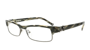True Religion Glasses "Annie" Grey Horn Spectacles Eyeglasses RX Frames Case Inc.