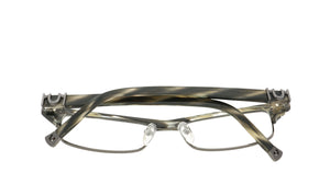 True Religion Glasses "Annie" Grey Horn Spectacles Eyeglasses RX Frames Case Inc.
