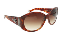 Load image into Gallery viewer, True Religion Ladies Sunglasses TR &quot;Madison&quot; Amber Tortoise Case Inc.